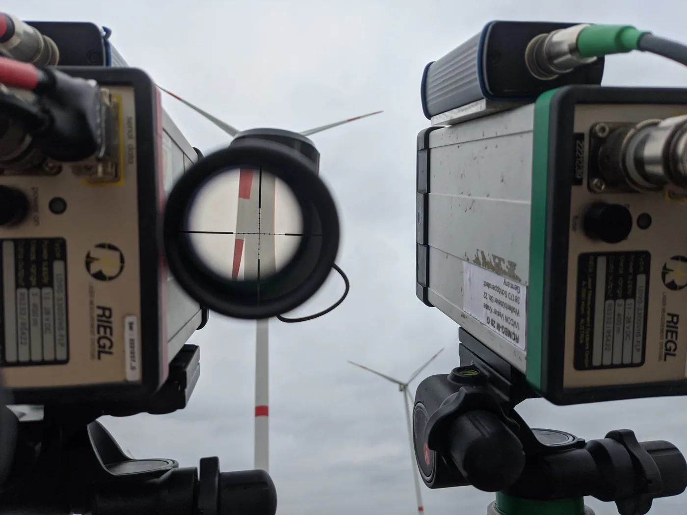 Azimut-Kalibrierung Windkraftanlage