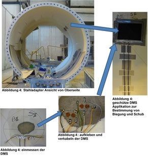 Diagram showing the different parts of a tower interior.